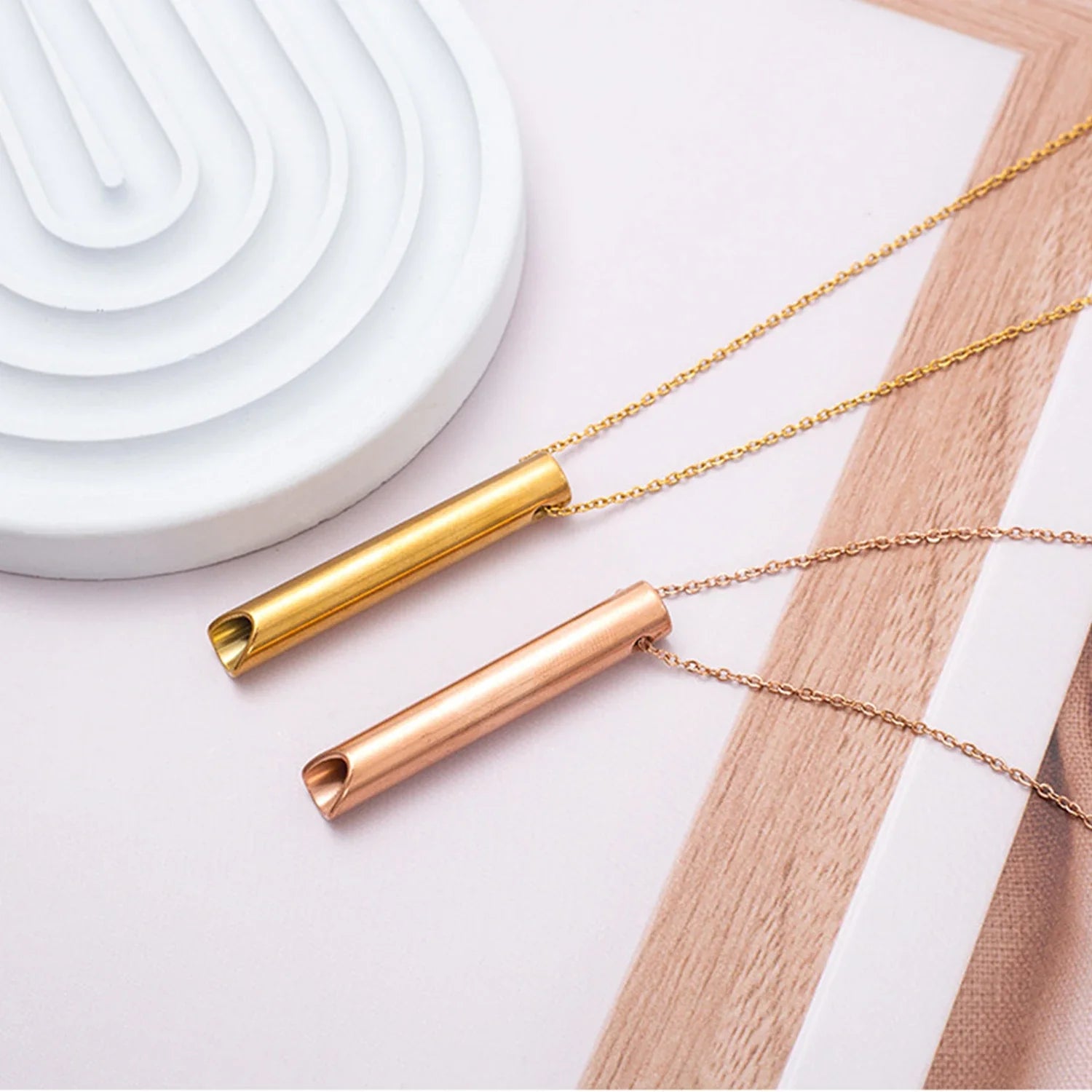 Breathing Necklace for Anxiety Relief