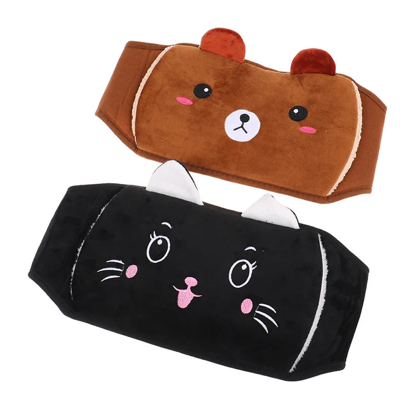 Plush Belt with Refillable Hot Water Bottle