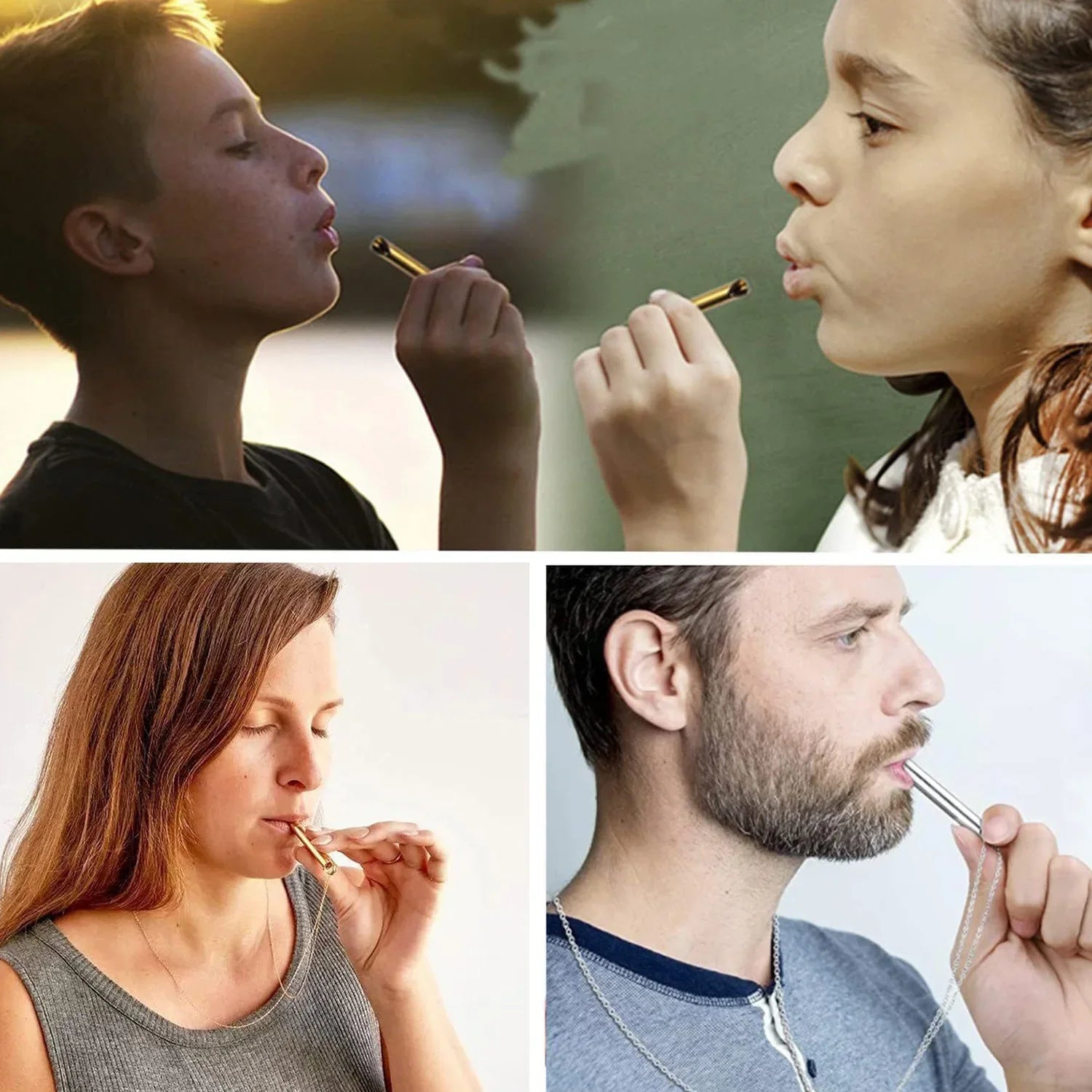 Breathing Necklace for Anxiety Relief