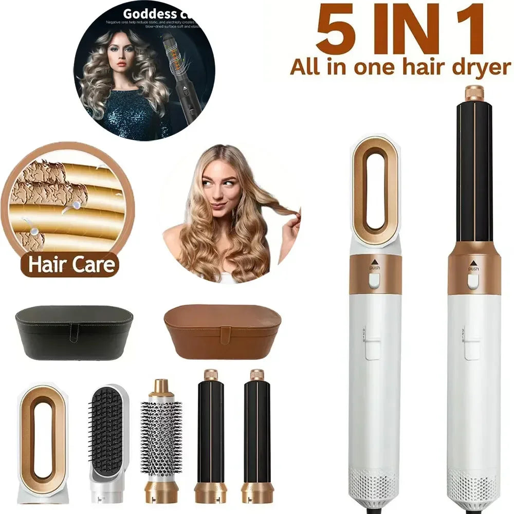 5-in-1 Professional Negative Ion Hair Styler