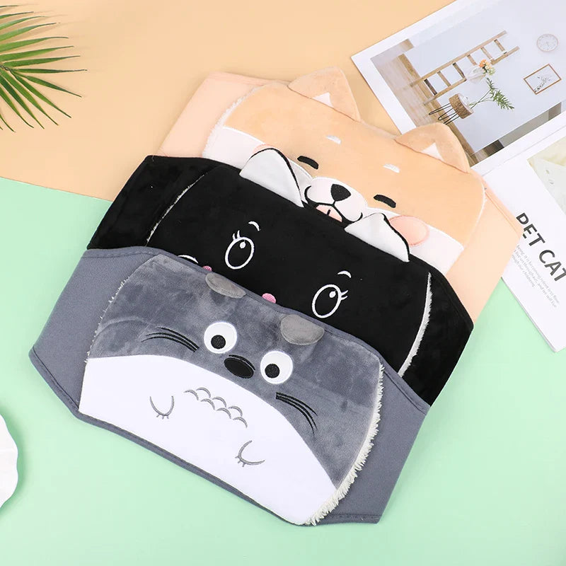 Plush Belt with Refillable Hot Water Bottle